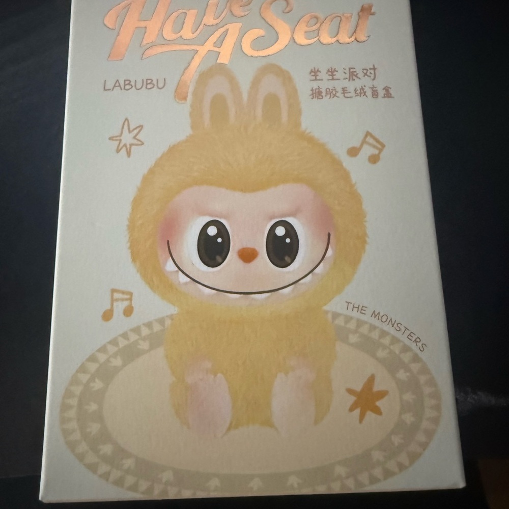 Labubu 'Have A Seat' Collectible Figure